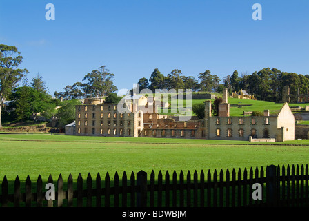 Port Arthur penal colony, Prison, Tasmania, Australia Stock Photo