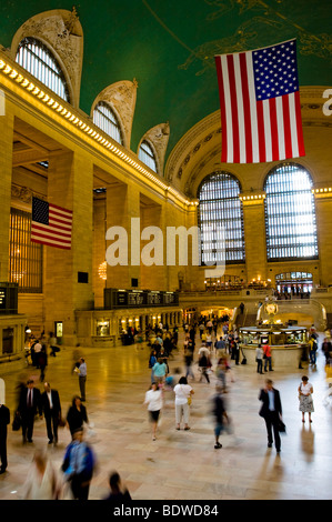Main hall of the Grand Central Terminal in Manhattan, New York City, USA Stock Photo