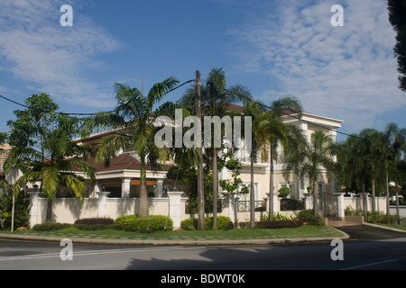 Mansion in the up-market suburb of Taman Tun Dr Ismail, Kuala Lumpur Stock Photo