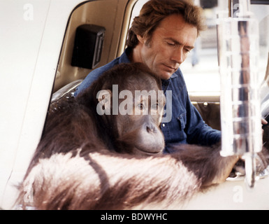 EVERY WHICH WAY  BUT  LOOSE - 1978 Warner/Malpaso film with Clint Eastwoopd Stock Photo