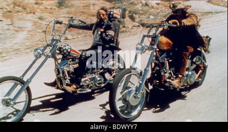 EASY RIDER PETER FONDA, DENNIS HOPPER Date: 1969 Stock Photo - Alamy