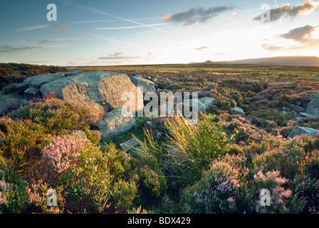 'Glory Stones' on 'Bamford Moor' in the 'Peak District', Derbyshire,'Great Britain' Stock Photo