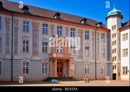 Schloss Ettlingen castle and courtyard, Ettlingen, Black Forest, Baden-Wuerttemberg, Germany, Europe Stock Photo