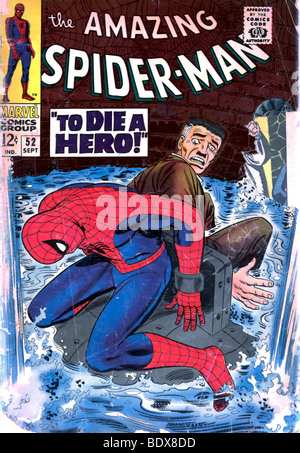 Spider man comic 1960's hi-res stock photography and images - Alamy