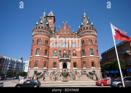 Town Hall in Helsingborg, Sweden Stock Photo
