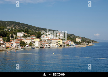View of Valun, Cres, Croatia, Europe Stock Photo