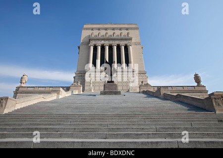 Indianapolis, Indiana - The Indiana World War Memorial. Stock Photo