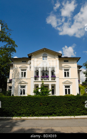 Historic residential house in Bergedorf district, Hamburg, Germany, Europe Stock Photo