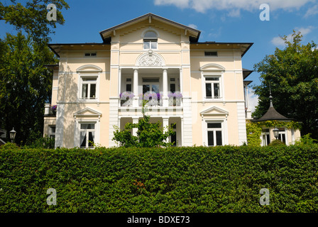 Historic residential house in Bergedorf district, Hamburg, Germany, Europe Stock Photo