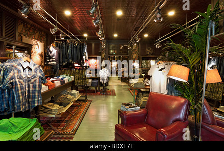 Hollister Store at the Westfield Shopping Centre in Shepherds Bush, London. Stock Photo