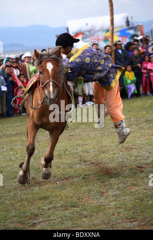 A horseman in Mongolia Stock Photo - Alamy
