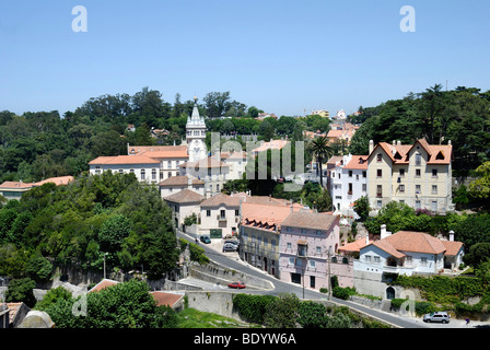 Sintra near Lisbon, part of the 'Cultural Landscape of Sintra', UNESCO World Heritage Site, Portugal, Europe Stock Photo