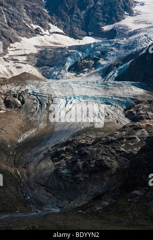 Susten Glacier, Susten Pass, canton of Uri, Switzerland, Europe Stock Photo