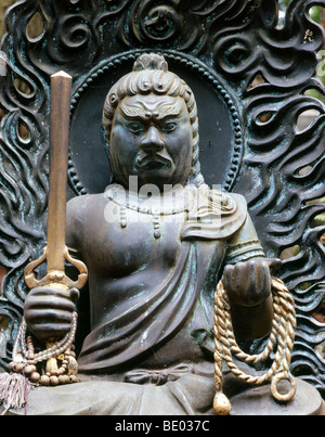 Buddhist statue Okunoin Gobyo graveyard, Koya, Japan Stock Photo