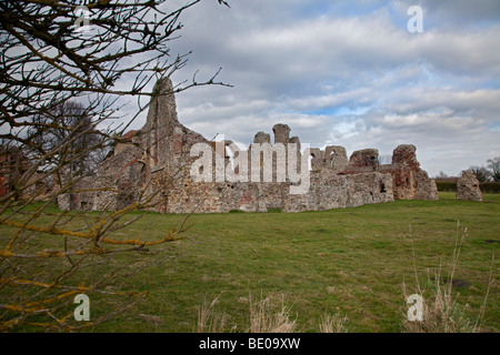 Leiston Abbey, Suffolk, England Stock Photo