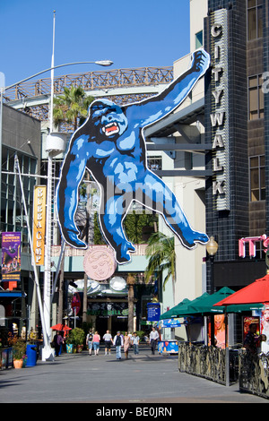 Universal City Walk, Universal City, Los Angeles, California, USA Stock Photo