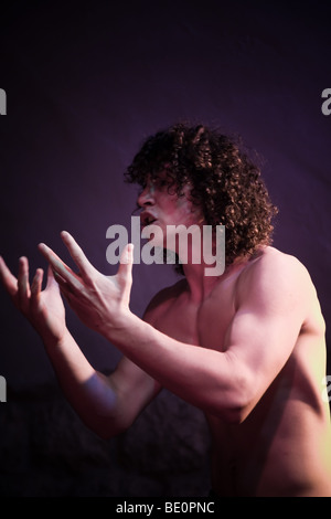 Yonatan Dekel of Martef Basement Theatre in Jungle Book Stock Photo