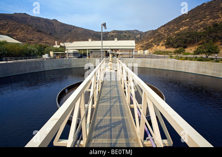 Hill Canyon Wastewater Treatment Plant, Camarillo, Ventura County, California, USA Stock Photo