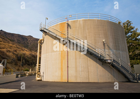 Hill Canyon Wastewater Treatment Plant, Camarillo, Ventura County, California, USA Stock Photo