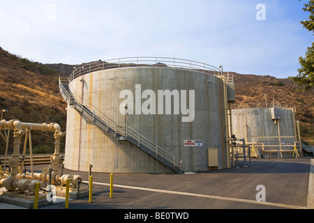 Hill Canyon Wastewater Treatment Plant, Camarillo, Ventura County, California, USA Stock Photo