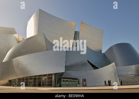 Walt Disney Concert Hall, partial view, architect Frank O. Gehry, Los Angeles, California, USA Stock Photo