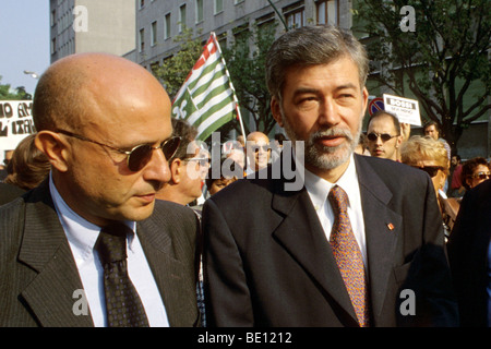 Sergio Cofferati, Milan 1997 Stock Photo
