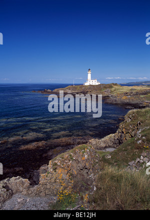 Turnberry lighthouse, on Trump Turnberry Golf course, Ayrshire, Scotland, on the Firth of Clyde, UK, Great Britain Stock Photo