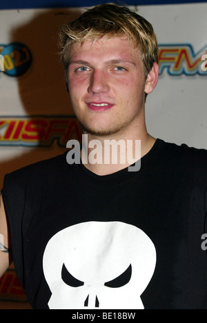 NICK CARTER  - US singer, actor and former Backstreet Boys member in 2007 Stock Photo