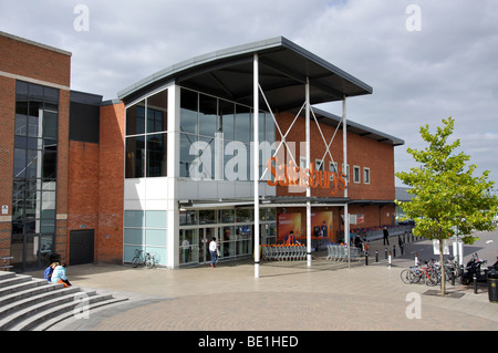Sainsburys Supermarket, Orchard Centre, Didcot, Oxfordshire, England, United Kingdom Stock Photo