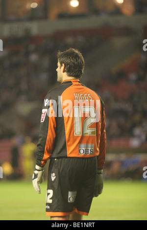 Darlington 0 v Leeds United 1, Carling Cup  First Round, 10-08-09. Stock Photo