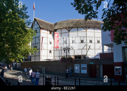 Shakespeare's Globe Theatre London England Stock Photo