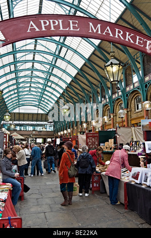 Covent Garden Market Interior, London Stock Photo