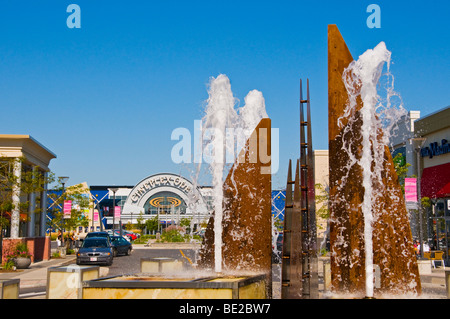 New very design commercial center quartier Dix trente in the town of Brossard south shore of Montreal, Quebec, canada Stock Photo