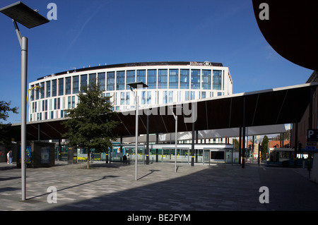 Liverpool One bus station formerly known as Paradise Street Interchange Stock Photo