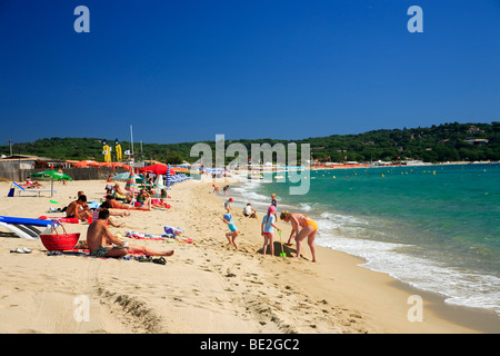 PAMPELONNE BEACH, SAINT-TROPEZ, VAR, FRANCE Stock Photo