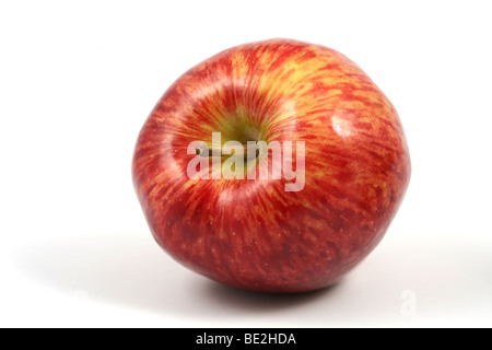 Red apple isolated on a white background. Stock Photo