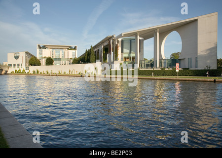 Bundeskanzleramt (Chancellor's Office), Berlin, Germany Stock Photo