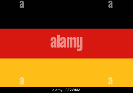 German flag illustration Stock Photo