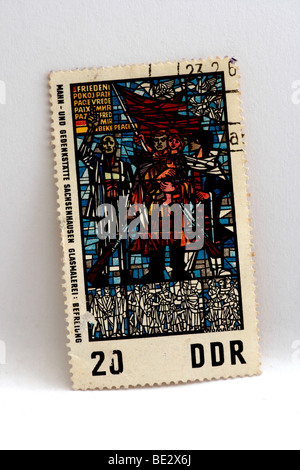 Stamp DDR East Germany Stock Photo