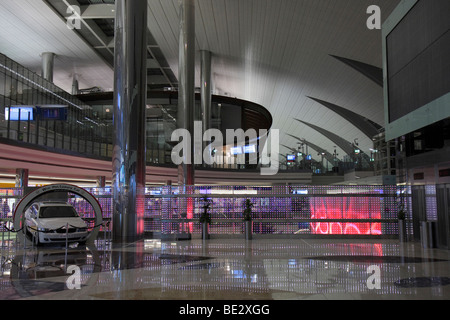Passenger terminal, Dubai Airport, Middle East Stock Photo
