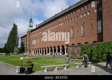 City Hall, Stadshuset, Stockholm, Sweden, Europe Stock Photo