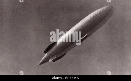 The British non-rigid Naval Dirigible No.4. Stock Photo