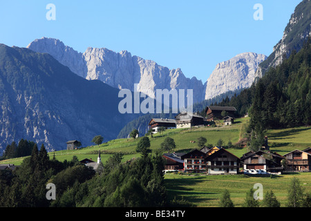 Nostra, Lesachtal, Carnic Alps, Carinthia, Austria, Europe Stock Photo