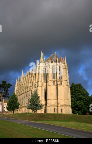 Lancing College Chapel Lancing Sussex County England Britain Stock Photo