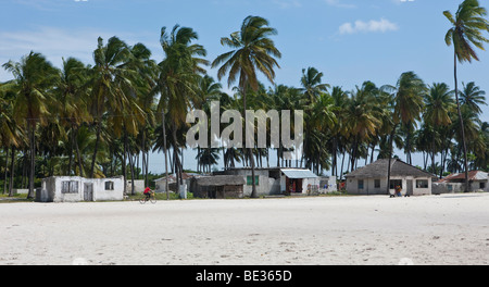 The village of Jambiani, Zanzibar, Tanzania, Africa Stock Photo