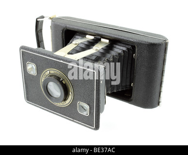 Antique 620 format film folding camera Stock Photo