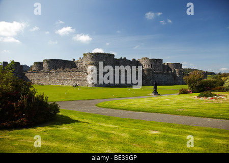 Beaumaris Castle, Anglesey, North Wales, UK Stock Photo