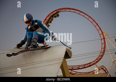 Dubai Autodrome sign detail close up UAE Stock Photo