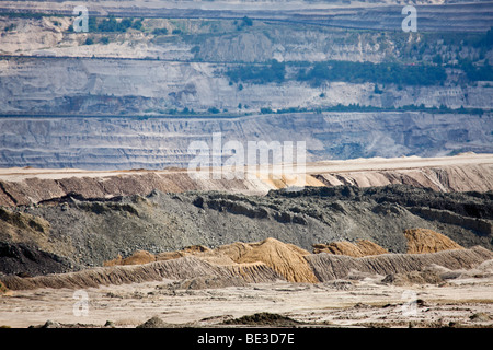 Hambach Tagebau, brown coal, Rhein-Erft-Kreis, North Rhine-Westphalia, Germany Stock Photo