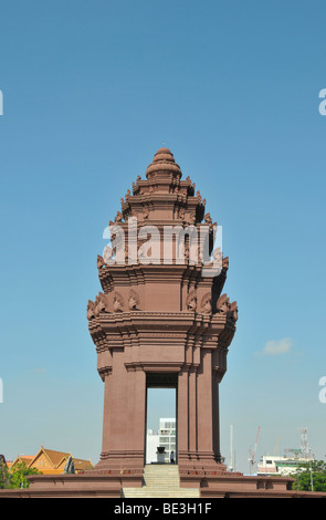 Independence monument in Phnom Penh, Cambodia, Asia Stock Photo